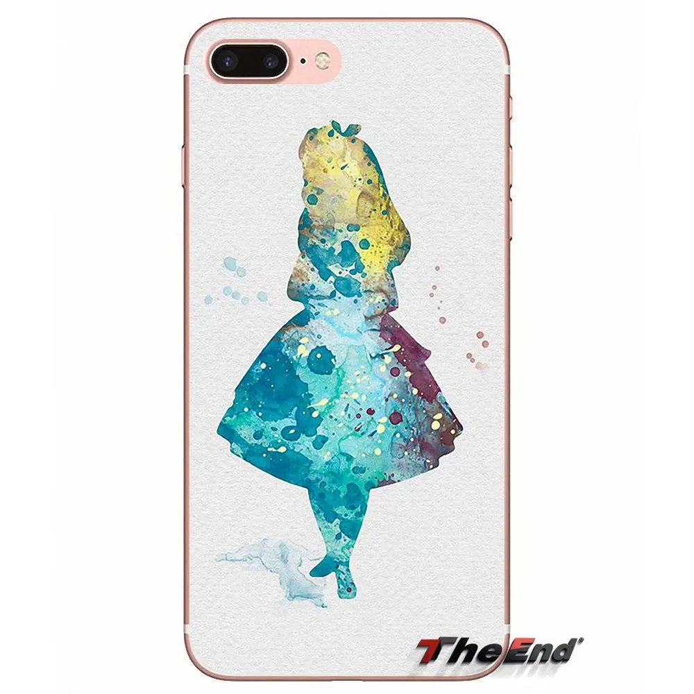 Алиса в стране чудес Ариэль Золушка чехол для Huawei P Smart Y6 Pro P8 P9 P10 Nova P20 Lite Mini 2017 SLA L02