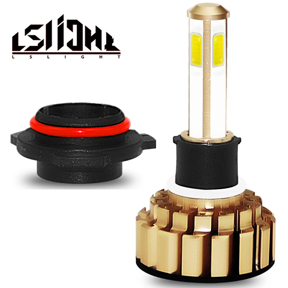LSlight G7 Автомобильные фары h7 h4 LED h8 h11 hb2 hb3 hb4 9005 9006 80 Вт 6000 К 16000lm 12 В автомобильные