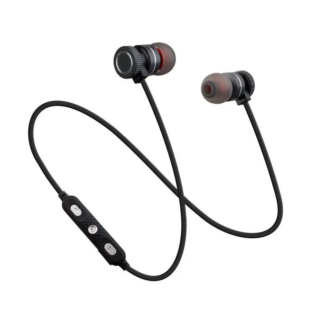 Магнитная музыка Bluetooth 4 2 наушники для спорта бега Беспроводная bluetooth-гарнитура с
