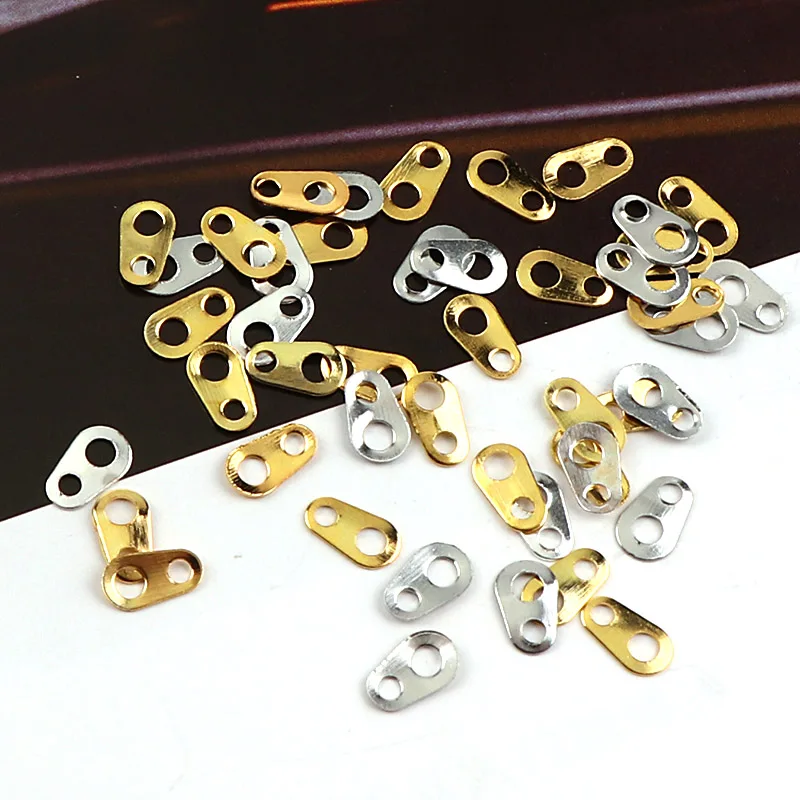 Винтажная металлическая пружинная застежка 7 мм соединительная Пряжка двойного