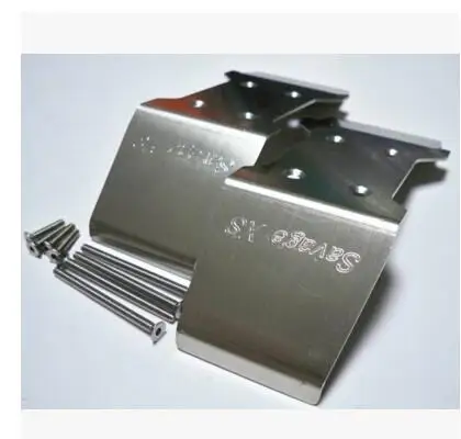 Передняя и задняя противоскользящая пластина из сплава HPI SAVAGE XS FLUX | Игрушки хобби