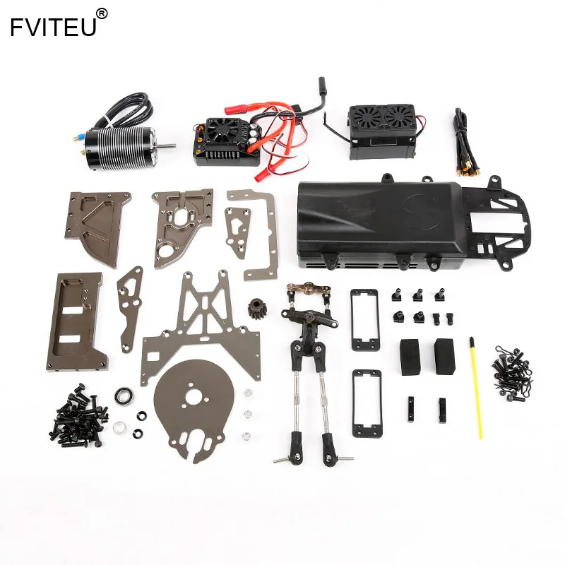 Новый Электрический конверсионный комплект FVITEU для 1/5 HPI baja 5B SS 5T 5SC Rovan King Motor T1000 001