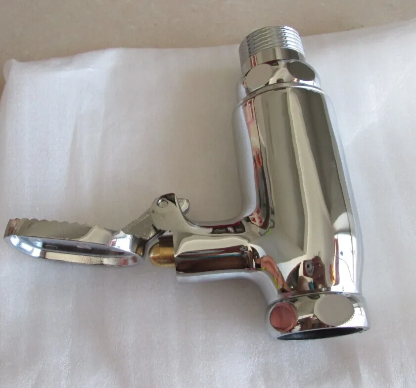 Педаль запорный клапан вертикальный прямой стул Клапан Промывки заподлицо