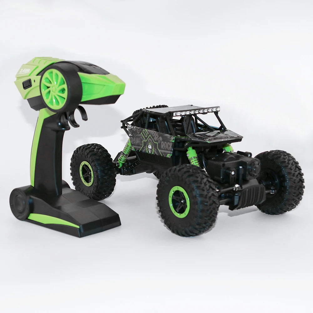 2 4 GHz RC автомобиль 4WD рок сканеры ралли скалолазания 1:18 двойной двигатель Bigfoot