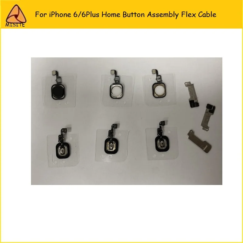 100PCS/LOT New High Quality Home Button Key Flex Cable For Iphone 7/7G/8/8G/7Plus/8Plus Assembly | Мобильные телефоны и