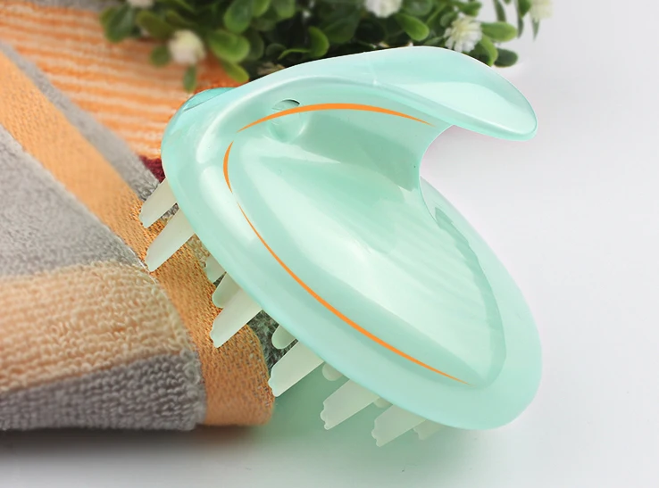 Шампунь артефакт силиконовый для мойки щетка очистки кожи головы Массажная