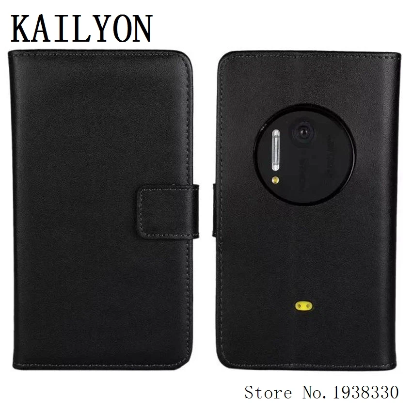Чехол бумажник kailyeon из натуральной кожи для Nokia Lumia 1020 чехол с откидной крышкой