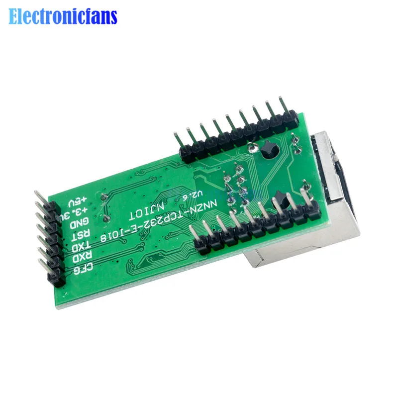 Ethernet к TTL RS232 последовательный ТТЛ-ТТЛ TCP / IP RJ45 UDP сетевой преобразователь модуль
