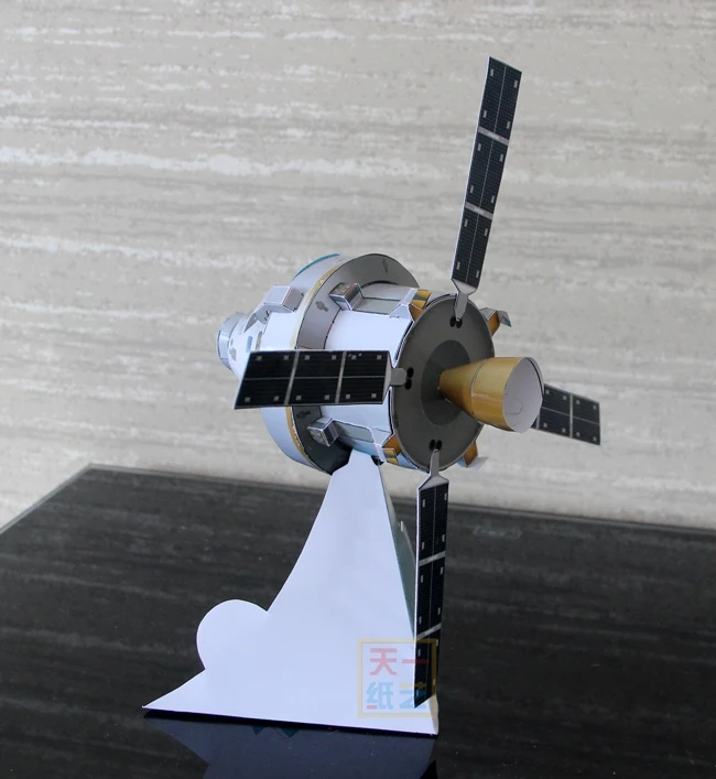 Орион космический корабль 3D бумажная модель Сделай Сам студенческая наука, образование, родитель-ребенок Руководство занятие игрушка оригами бумажное искусство