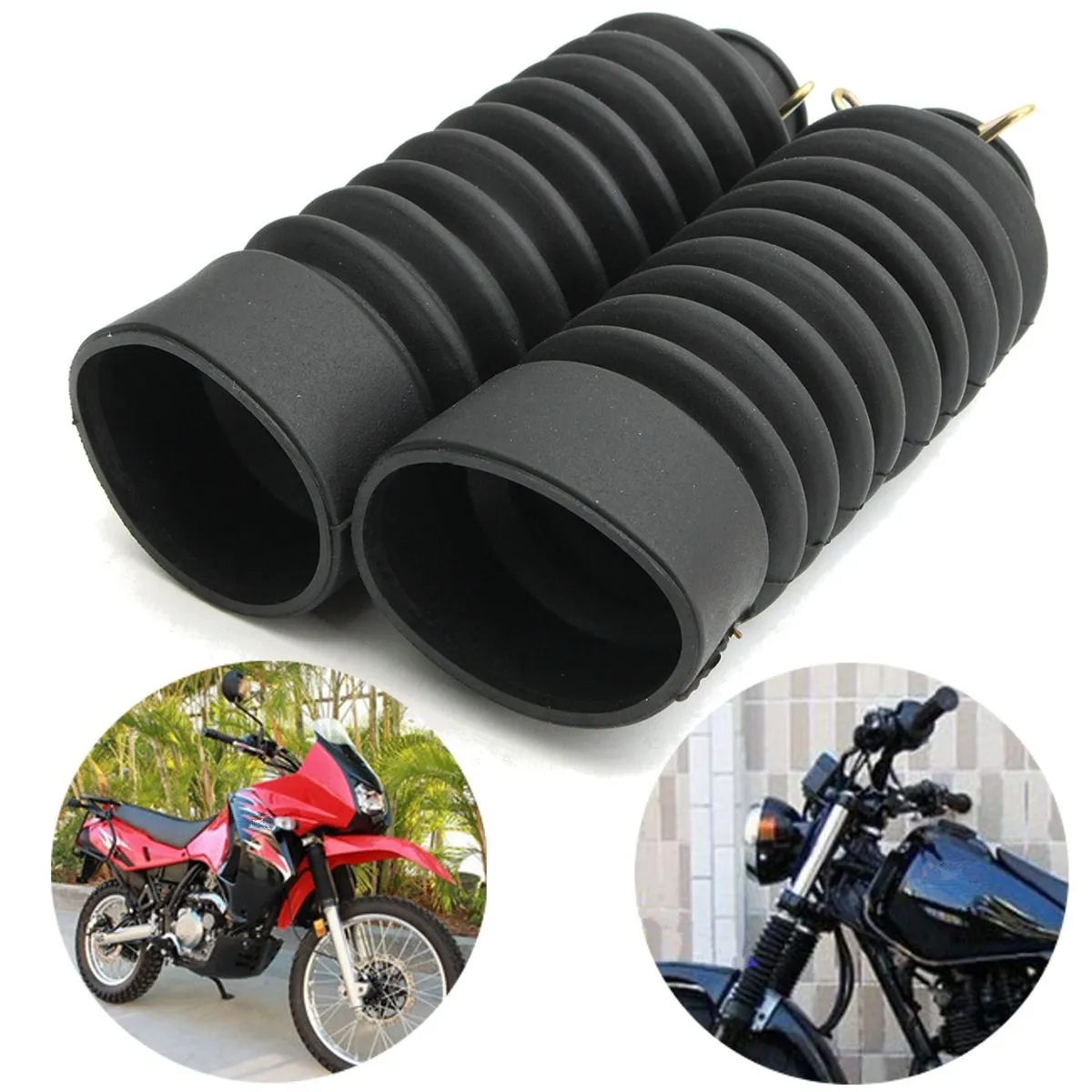 1 пара 140 мм универсальный чехол для передней вилки мотоцикла|motorcycle fork cover|fork