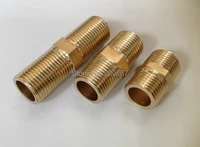 5pcs 12 bspp connection straight male pipe brass adapter coupler connector