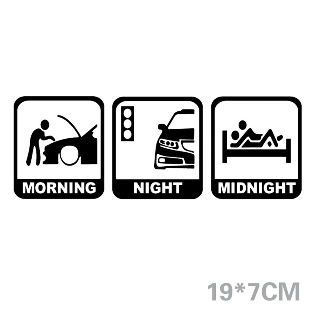 Светоотражающая наклейка Aliauto на заднюю панель автомобиля забавные аксессуары