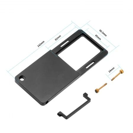 BGNing Алюминиевый адаптер для GoPro 7 6 5 AKASO EK7000 4K переключатель Монтажная пластина DJI