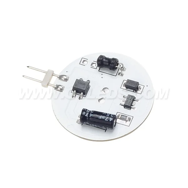 Бесплатная доставка! Круглый 15LED G4 лампа с регулируемой яркостью 5050SMD 300 330LM 3 Вт 12VAC