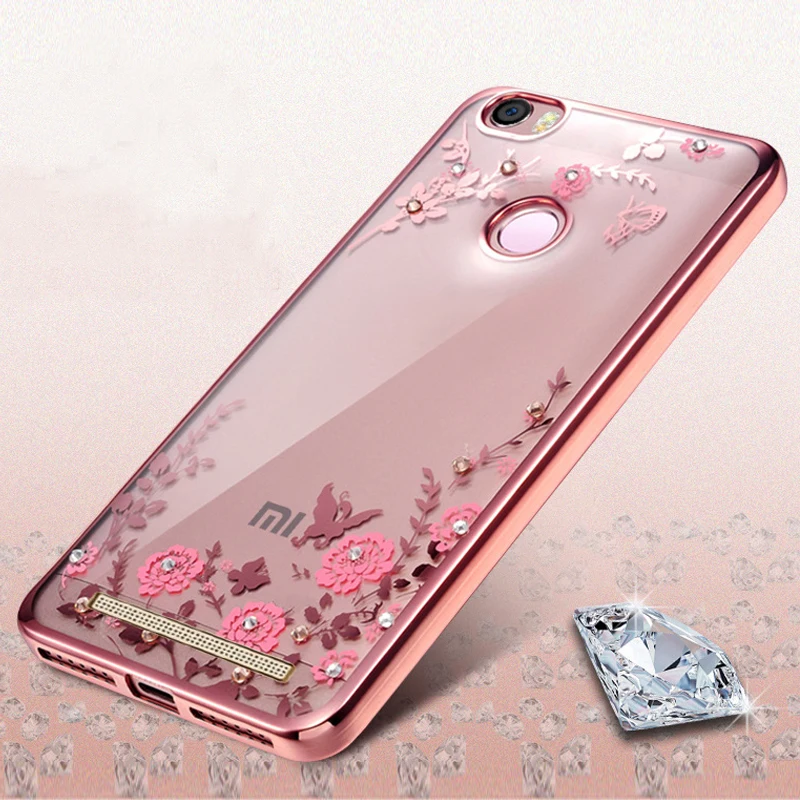 YonLinTan чехол для xiaomi redmi3 redmi 3 s pro prime Роскошный задняя крышка мягкая силиконовая