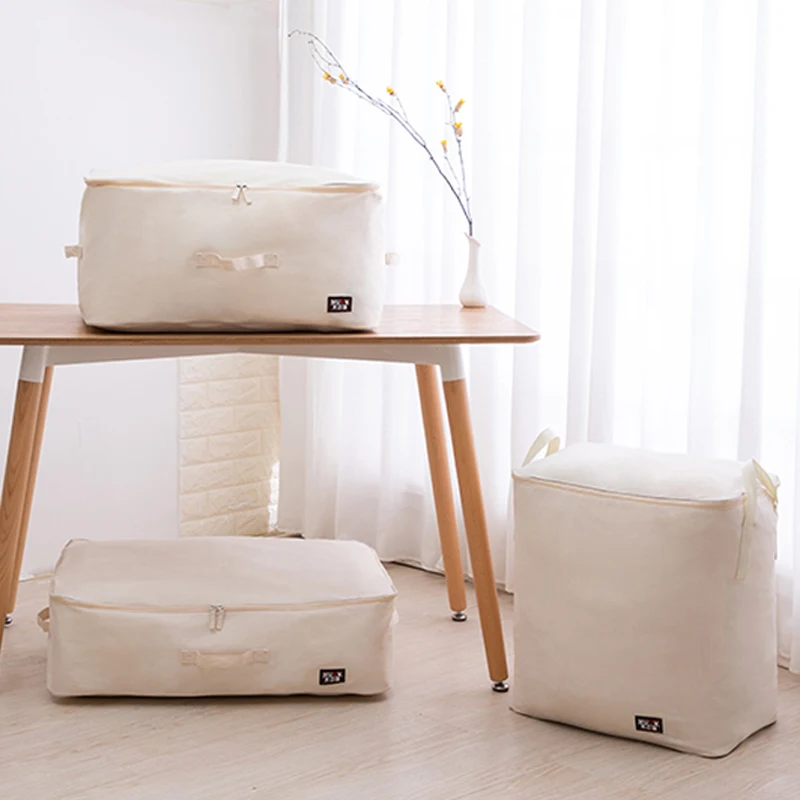 

Home Multipurpose Oxford cotton quilt bag storage bag