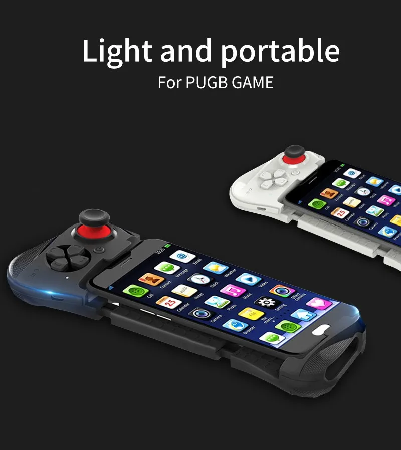 Mocute 058 pad inalmbrico bluetooth-джойстик Android VR telescpica juego контроллер геймпад для iPhone PUBG mvil Joypad