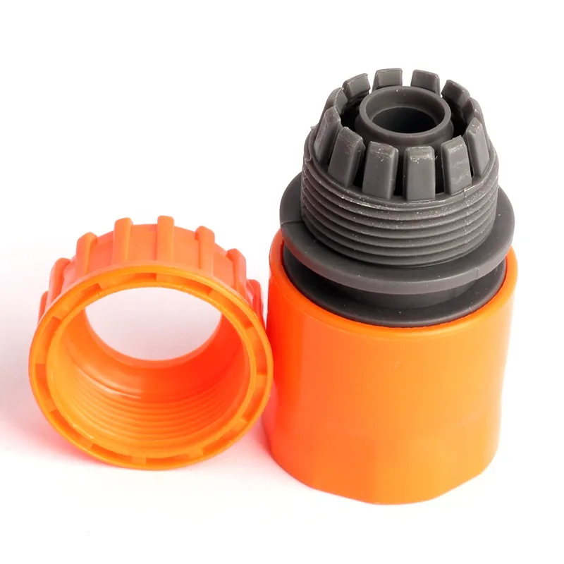 NuoNuoWell G 1/2'' Orange Water Hose Connector Tubing Fittings New ABS Material Garden Watering Irrigation Accessories Part | Дом и