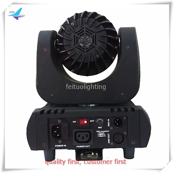 Сверхъяркая миниатюрная движущаяся головка 60 Вт RGBWAP светодиодная DMX 512