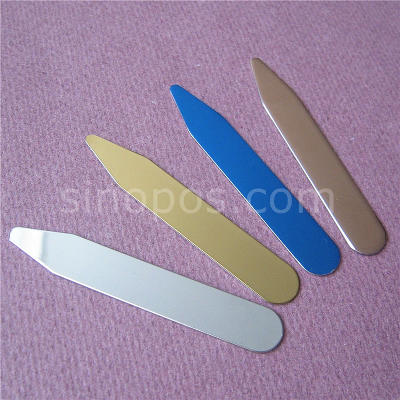 Воротник из нержавеющей стали остается цветным Платье рубашка воротник