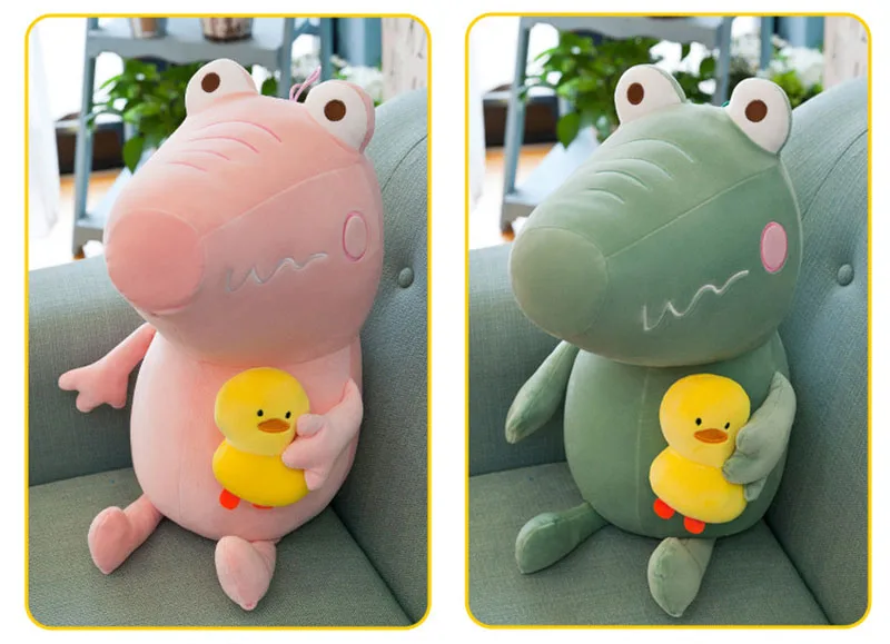 1pc 25/35/45cm Simulation Crocodile Plush Toys Stuffed Soft Animals Plush Cushion Pillow Doll Home Decoration Gift for Baby