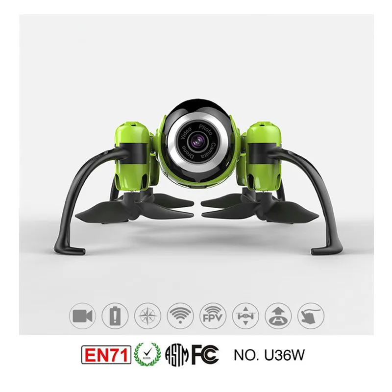 Мини Дрон UDI U36W 2 4 ГГц Wi Fi и FPV с камерой регулируемый гироскоп встроенный мини