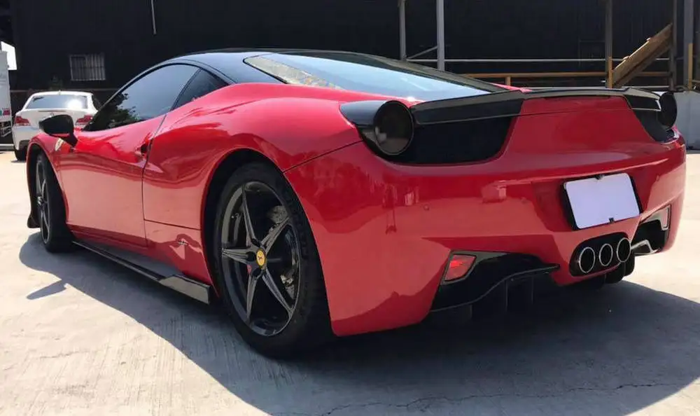 FRP передний бампер для FERRARI 458 бодикит передние бамперы оптом передний бампер