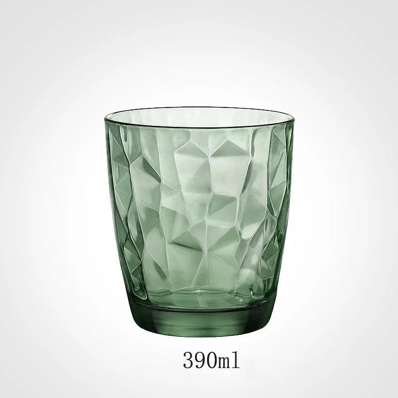 A2 Green 102x90mm Европа без свинца оригинальность стеклянная чашка для воды цвет прозрачная чашка бытовые чашки для сока стеклянные рюмки чашка для напитков - Цвет: A2 Green 102x90mm
