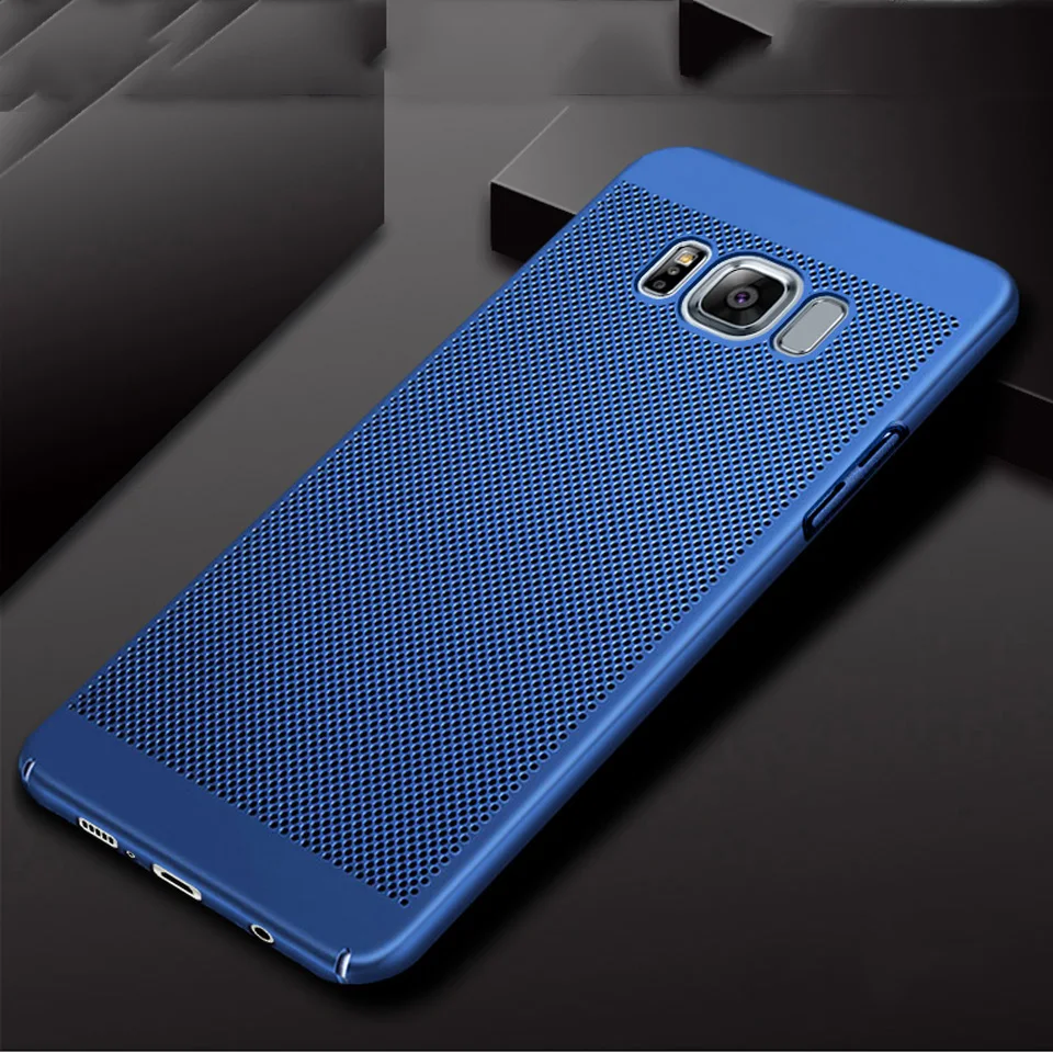 Тонкий пластиковый чехол для Samsung Galaxy S8 S7 Edge S9 Note 8 Plus жесткий матовый телефона |