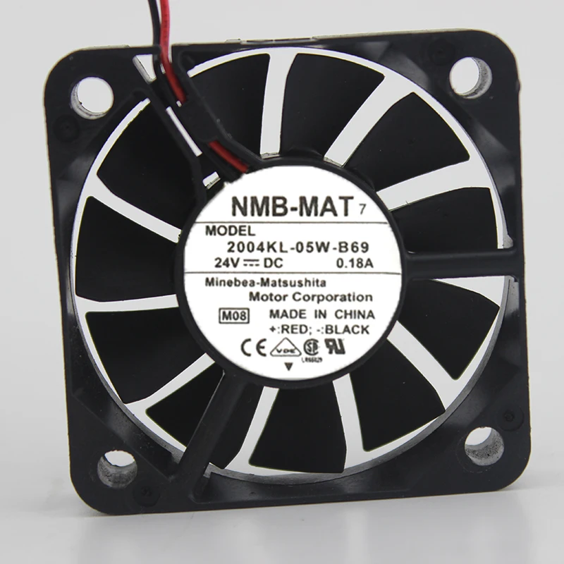 Оригинальный Для NMB 2004KL 05W B69 5010 50*50*10 мм Тонкий DC 24V 0.18A 5 см шарикоподшипник сервер