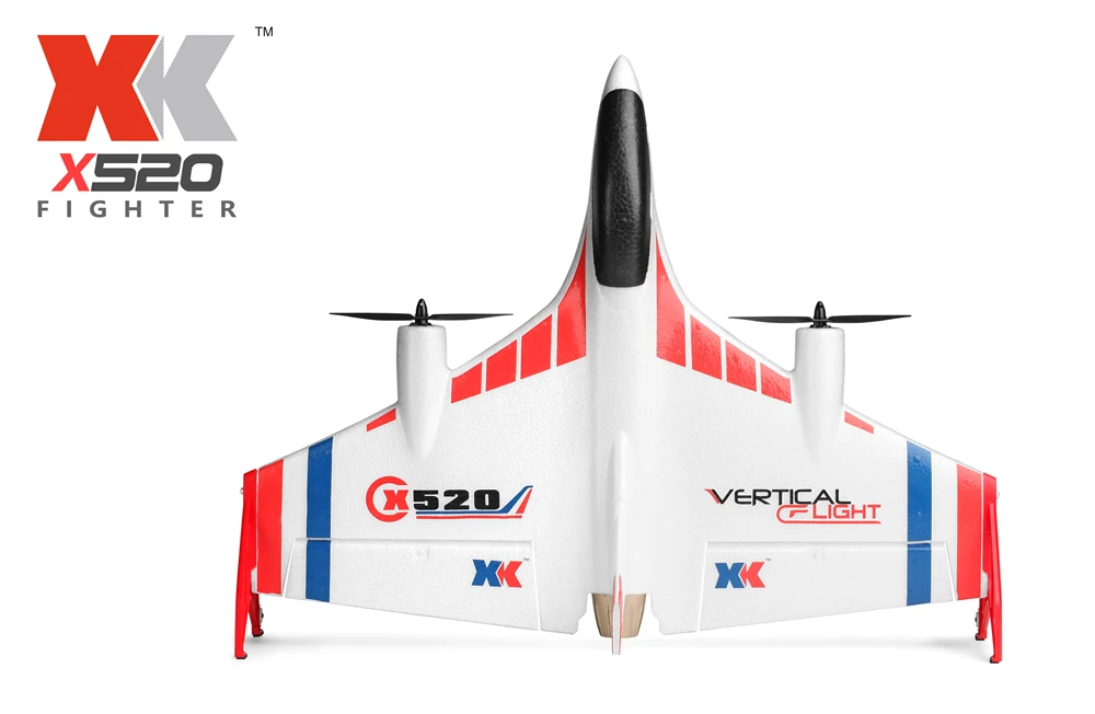 Wltoys XK X520 RC самолет 6CH 3D/6G дрона с дистанционным управлением взлет и посадка трюк дрона с дистанционным управлением 720 P 5G передачи Wi-Fi камера Квадрокоптер
