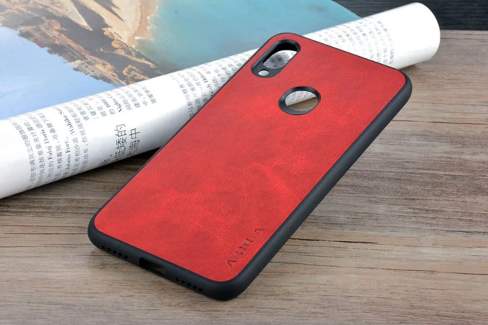 Чехол для xiaomi redmi note 7 pro роскошный винтажный кожаный чехол для телефона для xiaomi redmi note 7 Чехол funda чехол в деловом стиле
