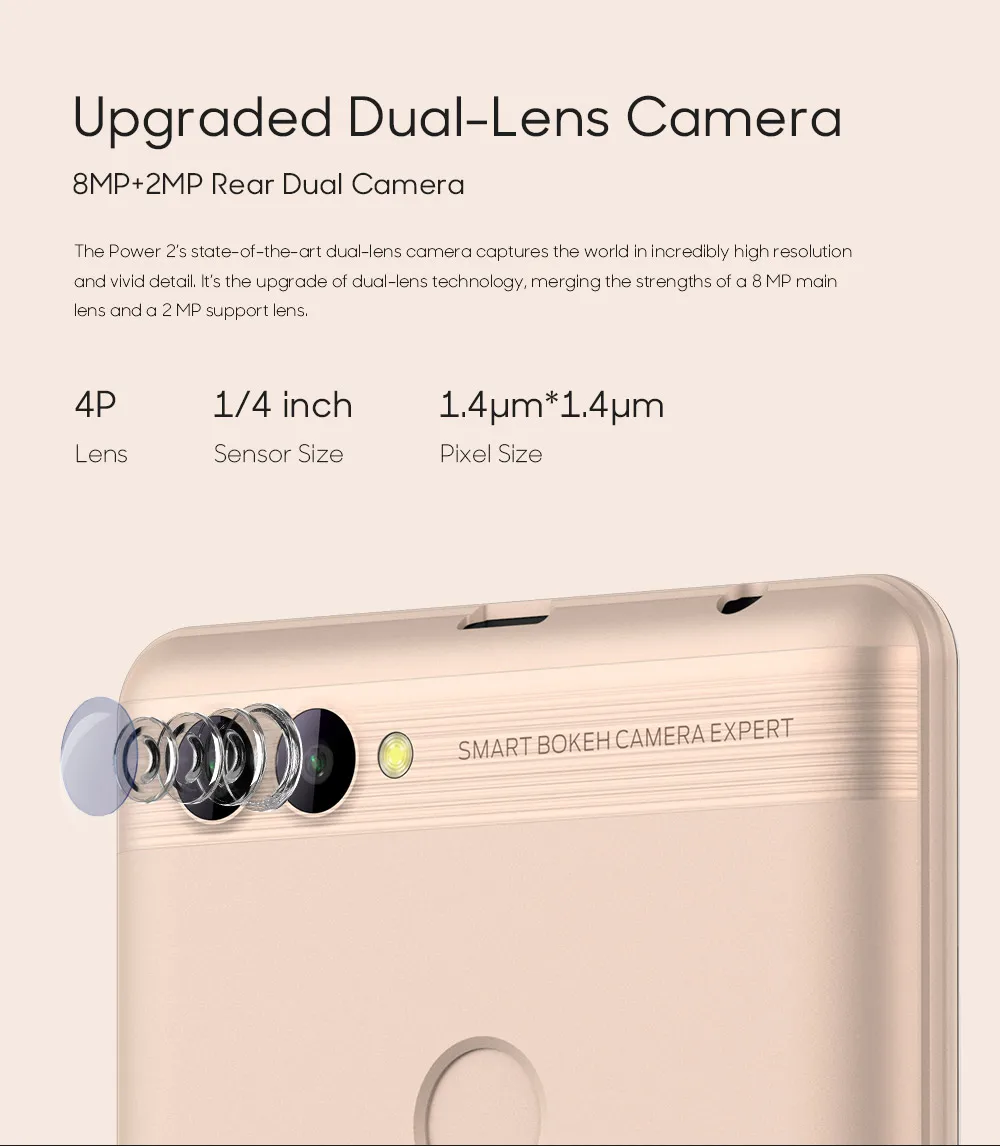 LEAGOO KIICAA power 2 8 1 &quotAndroid 5 0 8MP + 5MP двойной камера лицо смартфон MTK6580A 4 ядра Гб 16