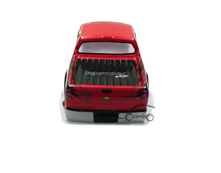 Окрашенный корпус из ПВХ для грузовика YUKALA 1/10 1:10 R/C big foot 94188 размер 430*193 мм 1