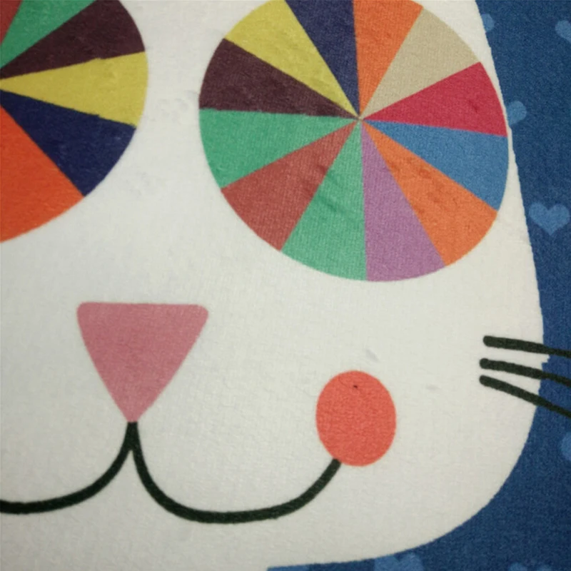 New Cartoon Animal Home Carpet Cat Dog Floor Carpets Rugs for Bedroom Bathroom Living Room Mats Kitchen Funny Entrance Mat | Дом и сад