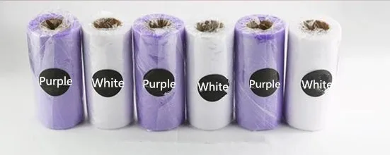 Purple White Розовый галстук-бабочка баннер Дети Девочка высокий стул детская юбка принцесса первый флажок на день рождения ребенка 1 вечерние Декор Детская гирлянда - Цвет: Purple White