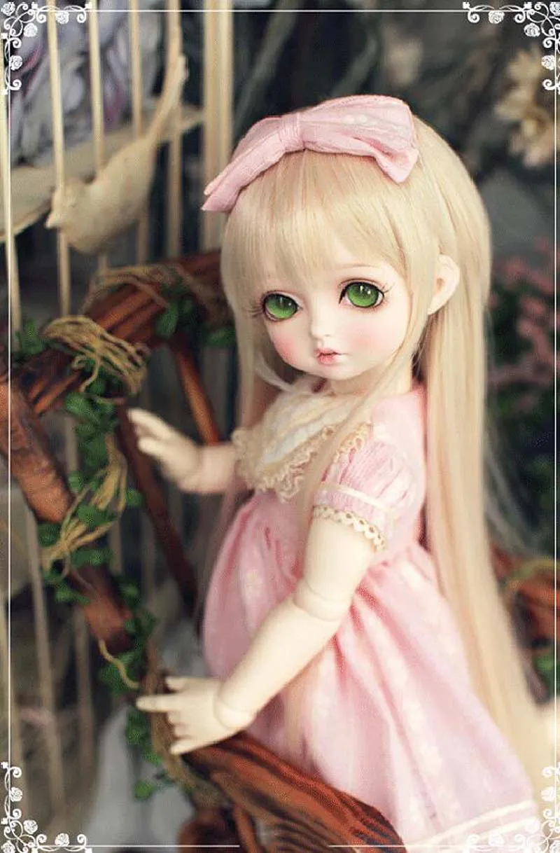 Новое поступление 1/4 шарнирная кукла BJD/SD милая бэмбис из смолы с бесплатными