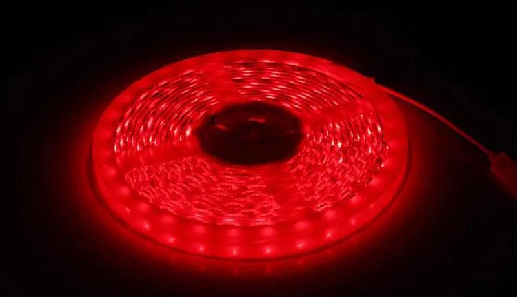 Светодиодный светильник 24 V 5050 RGB семь цветов с KTV наружный декоративный водонепроницаемый клей светодиодный свет грузовик(5 метров