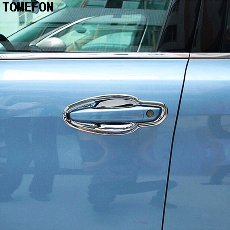 TOMEFON для PEUGEOT 308 2014 2015 2016 ABS Хромированная дверная ручка Чаша крышка рамка внешние
