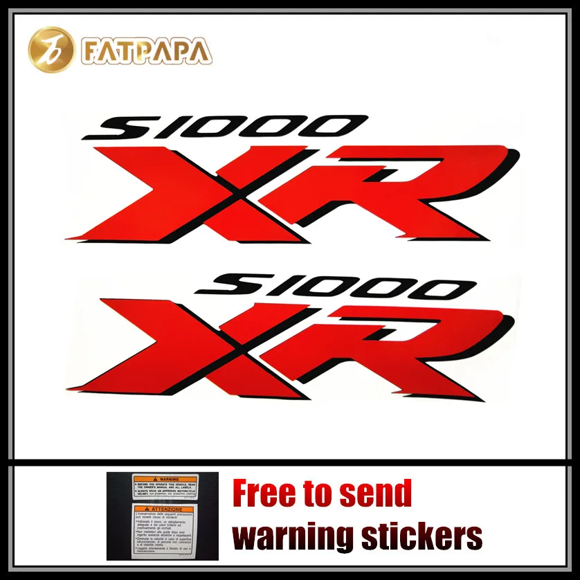 

Motorcycle Fairing Fuel Tank Decal Sticker For BMW S1000XR " S1000 XR " LOGO