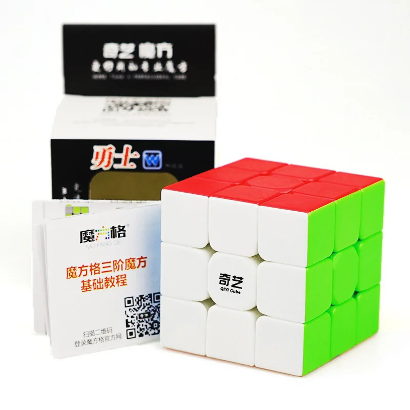Qiyi mofangge воин W 3x3x3 быстрые магические кубики Professional 5 6 см Stickerless Cubo Твист