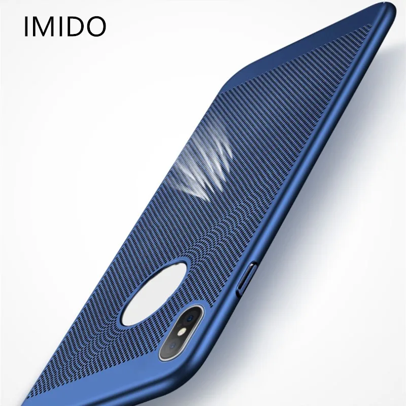 Модный Новый чехол для телефона с вентиляционными отверстиями iPhone 5/6/7/8/X