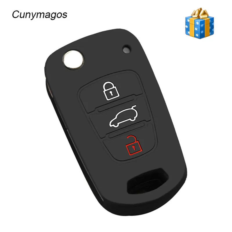 Cunymacos силиконовый чехол для автомобильного ключа защитный набор finder ki a rio k2 k5 sportage