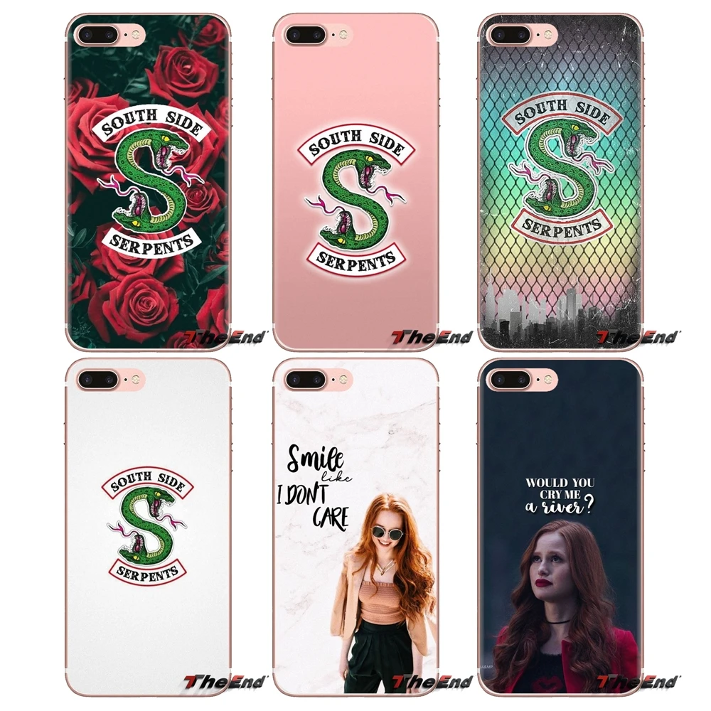 ТВ ривердейл cheryl blossom для LG Spirit Motorola Moto X4 E4 E5 G5 G5S G6 Z Z2 Z3 G2 G3 C Play Plus прозрачный