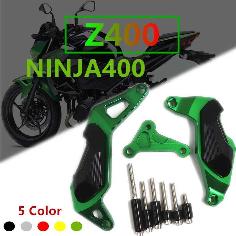 Для kawasaki Z400 Z 400 NINJA NINJA400 защита мотоцикла от двигателя защитная крышка обтекатель