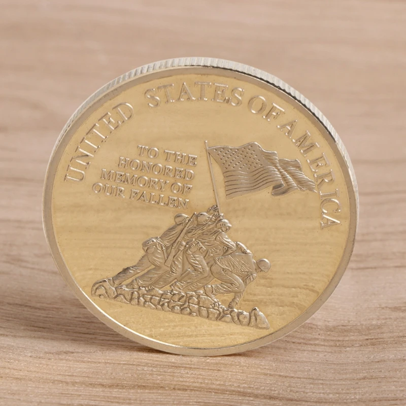 Памятная монета Нормандия войны коллекция подарки сувенир Ремесло Искусство Биткоин BTC