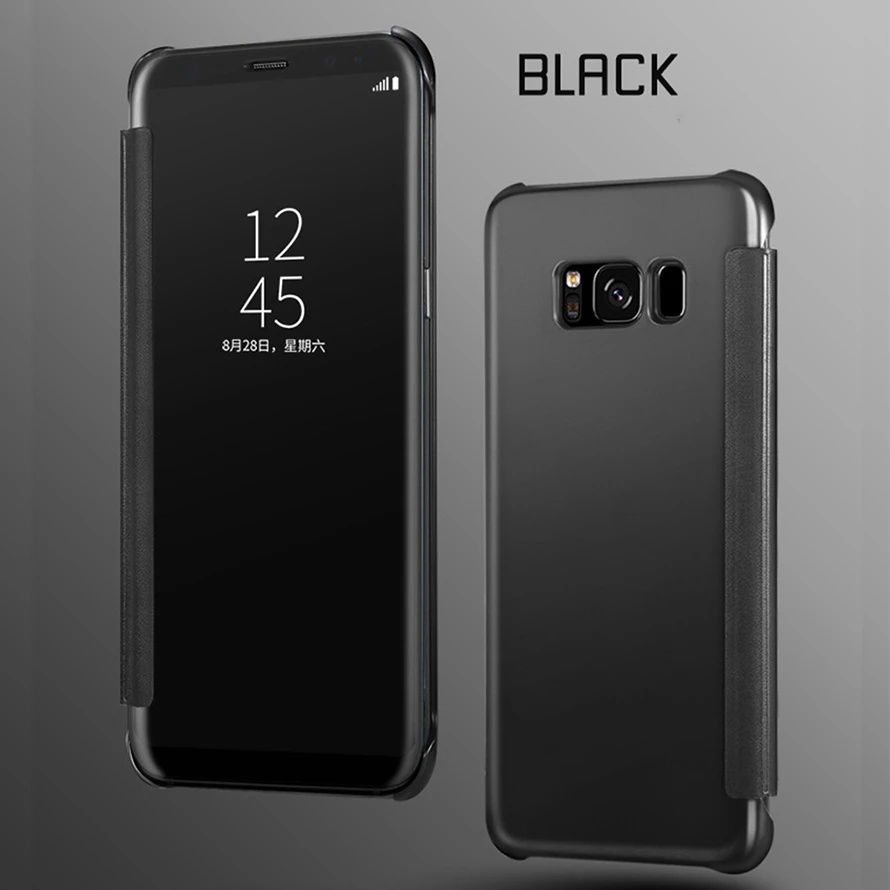 New KISSCASE зеркало флип чехол для samsung Galaxy A5 A3 A7 J5 J7 A520 J720 J520 J320 смарт окно чехол для samsung Galaxy S8 S8 Plus S7 s6 edge чехол на самсунг а5 a3 a7 j5 j3 j7