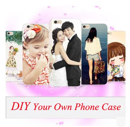 DIY пользовательские фото имя Настроить Печать Обложка для изображения чехол BQ