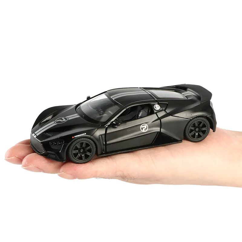 Zenvo ST1 1:32 модель спортивного автомобиля из сплава литая звукосветильник Ка Супер