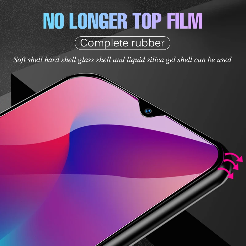 21D полное изогнутое Защитное стекло для Samsung Galaxy A50 A10 A20 A30 Защита экрана M10 M20 M30